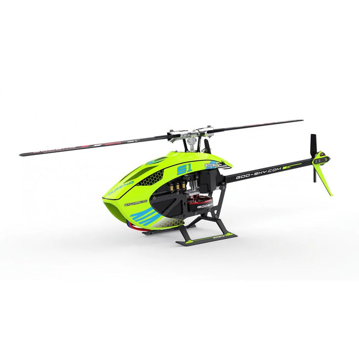 Goosky S1 RTF Version (Mode 2) 3D Flybarless Dual Brushless Motor Direct-Drive RC Helicopter - GREEN