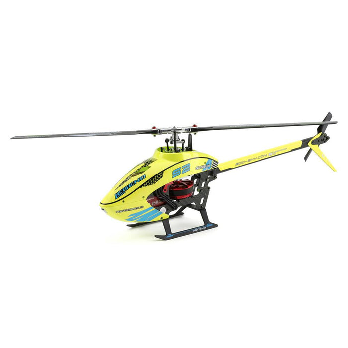 Goosky S2 BNF Version 3D Flybarless Dual Brushless Motor Direct-Drive RC Helicopter - YELLOW