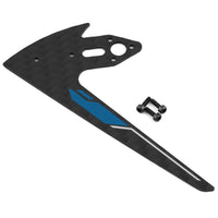 Goosky S2 3D Helicopter Tail Vertical Fin - BLUE