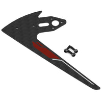 Goosky S2 3D Helicopter Tail Vertical Fin - RED