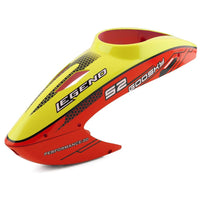 Goosky S2 3D Helicopter Canopy (Red/Yellow)