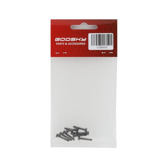 Goosky RS4 Helicopter 2.5x15mm Cap Head Screws Set (5 Screwes)