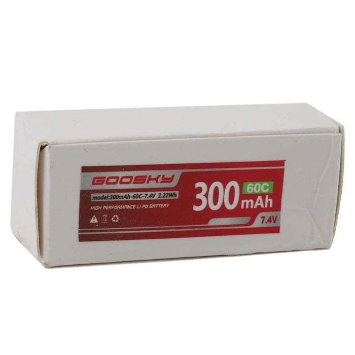 Goosky S1 7.4v 2S 300mAh 60C LiPo Battery -XHR