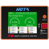 HOTA T8 DC 650W 22A 1-8S LiPo Battery Smart Charger and Checker