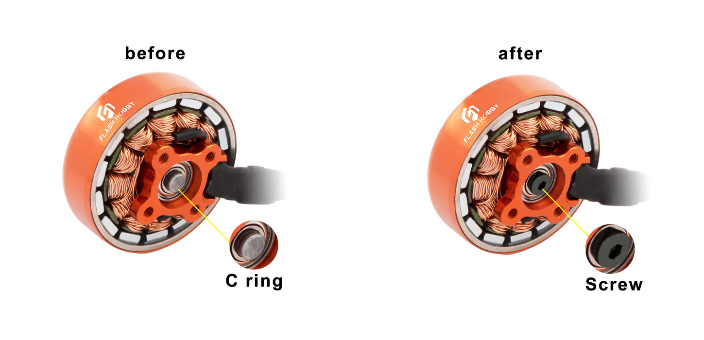 Flash Hobby 2004 1750KV Brushless FPV Drone Motor
