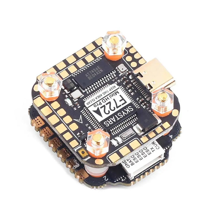 Skystars Fly Stack - F722 Mini HD Pro Flight Controller + KM35 PRO 35A BLHeli_32 3-6S 4-in-1 ESC - 20x20