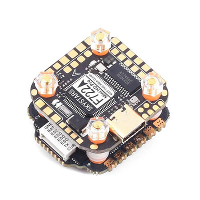 Skystars Fly Stack - F722 Mini HD Pro Flight Controller + KM35 PRO 35A BLHeli_32 3-6S 4-in-1 ESC - 20x20