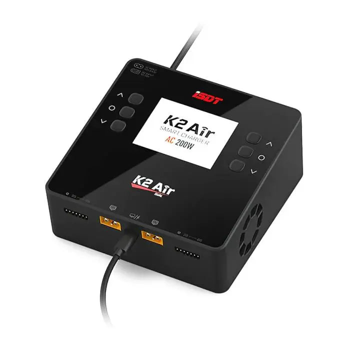 ISDT K2 Air Bluetooth AC 200W/DC 500Wx2 Dual Channel 20A 2-6S AC/DC Sm