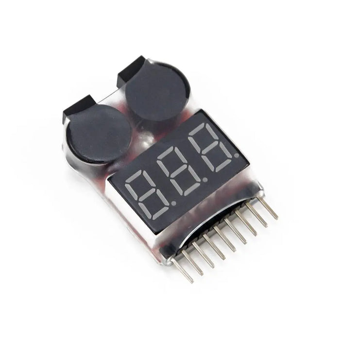 1-8S Lipo Battery Voltage Tester / Low Voltage Buzzer Alarm