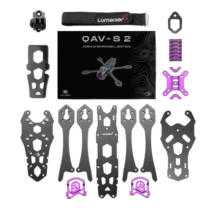 Lumenier QAV-S 2 Joshua Bardwell SE 5” Frame Kit