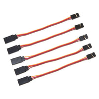 Male to Female Servo Extension Cable 26AWG - JR Style (5 pcs) - Choose Length