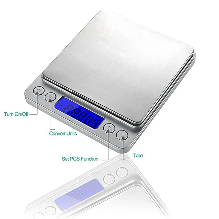Mini Digital Platform Scale (0.1g-1000g) — Pyrodrone