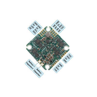 TUNERC Poly F405 20A 2S-4S AIO v1.2 Flight Controller - 25.5x25.5mm