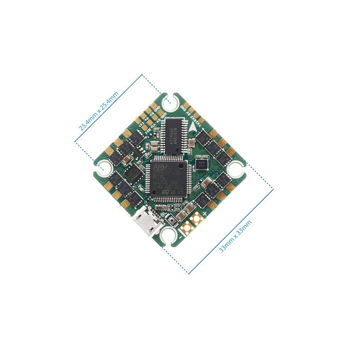 TUNERC Poly F405 20A 2S-4S AIO v1.3 Flight Controller - 25.5x25.5mm