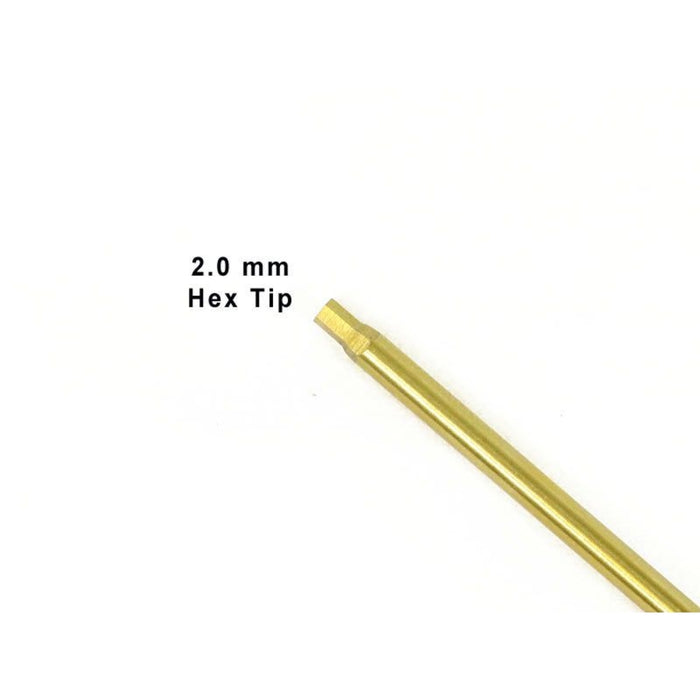 Pyrodrone 2mm Titanium Nitride Coated Replacement Tip for Hex Driver