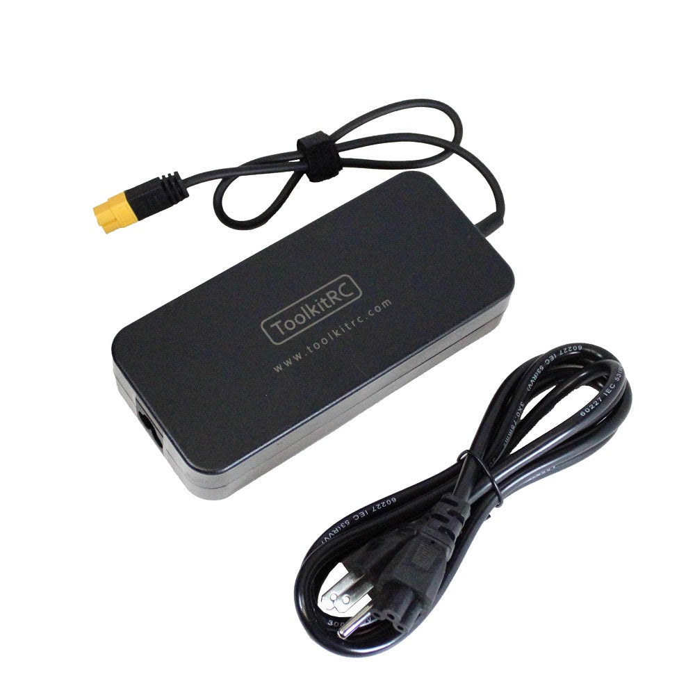 ToolKitRC ADP-200W Battery Charger Power Supply - XT60 — Pyrodrone