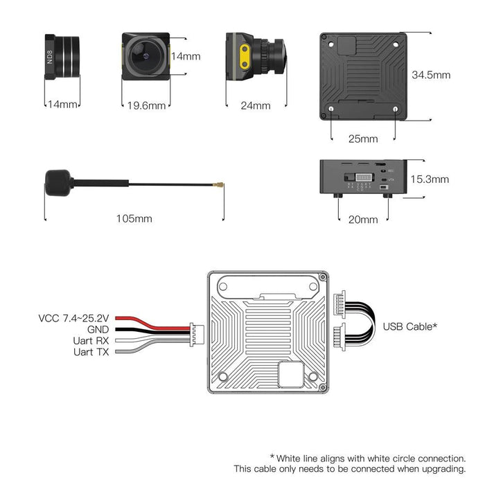 Walksnail Moonlight Kit 4K/60FPS HD FPV System