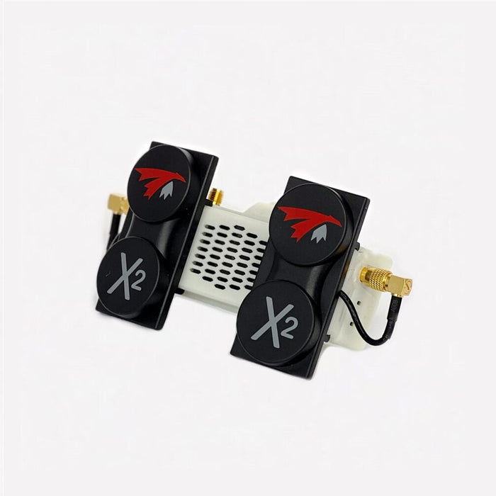 TrueRC X2-AIR MK II 5.8GHz Patch Antenna Pair for HDzero VRX4 - LHCP