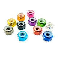 5mm Anodized Prop Locknut - (5 Pcs.) - Choose Color