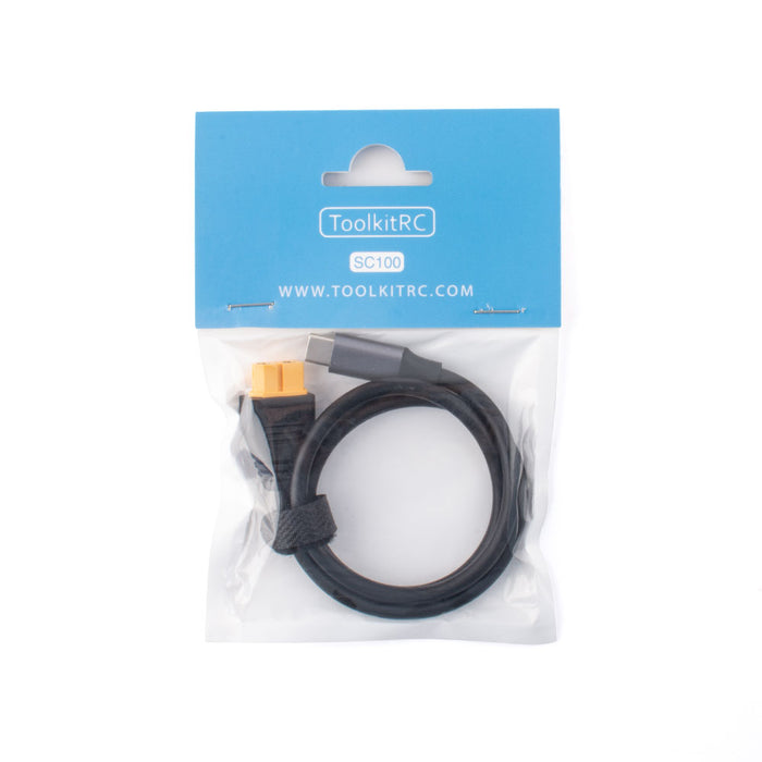 ToolkitRC SC100 - USB-C to XT60 Adapter Cable