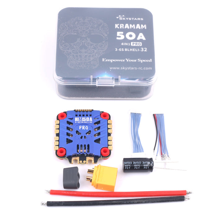 Skystars RC KM50A Pro 50A Blheli_32 4-in-1 ESC - 30 x 30mm