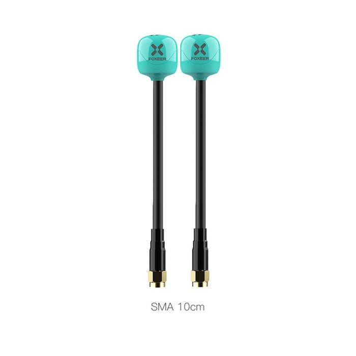 Foxeer 5.8G Lollipop 4 Plus 2.6dBi Omni Antenna 2pcs - SMA 100mm RHCP Teal