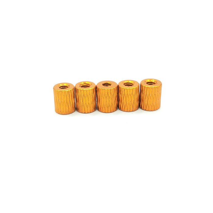 5MM THREADED M2 ANODIZED STACK SPACER (5 Pcs.)