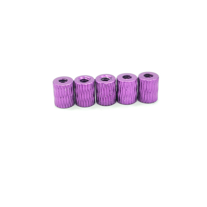 5MM THREADED M2 ANODIZED STACK SPACER (5 Pcs.)