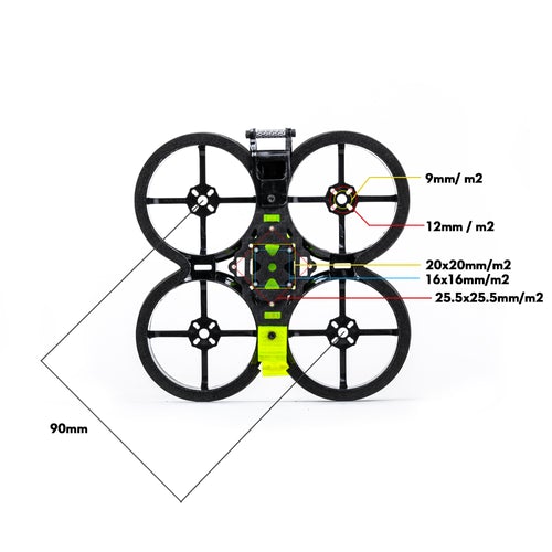 Flywoo CineRace20 V1.2 Neon Led Frame Kit