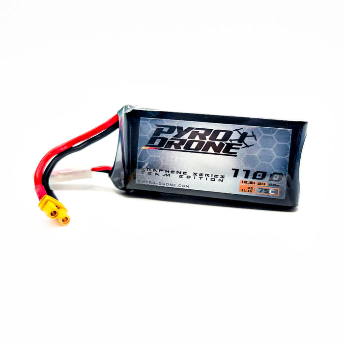 Pyrodrone Graphene 1100mAh 3S 11.1V 75C XT30