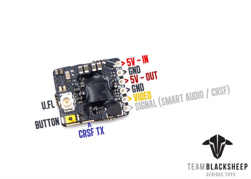 TBS Unify Pro32 Nano 5G8 V1.1 VTx Video Transmitter