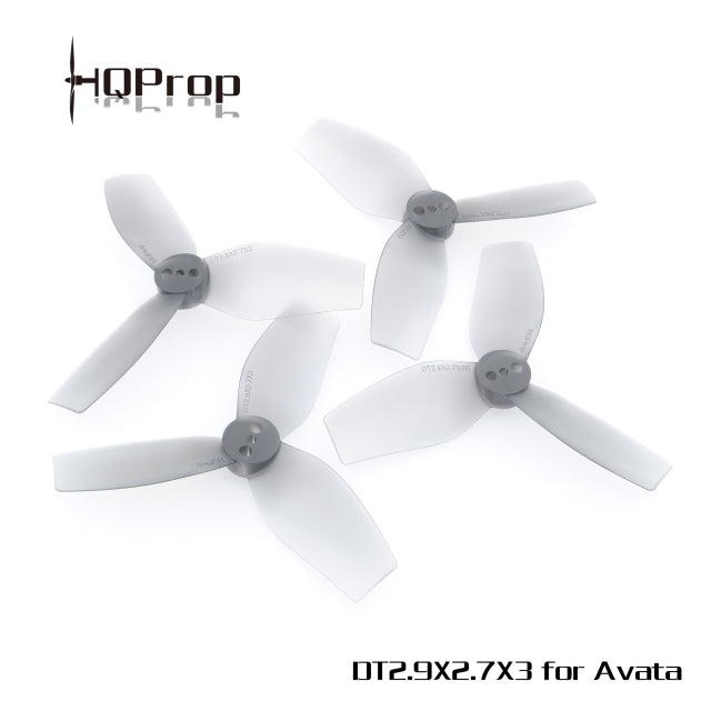 HQProp DT2.9x2.7x3 for DJI Avata - Poly Carbonate (2CW+2CCW) - Choose Color