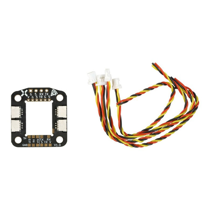 Foxeer Reaper Nano Extension Board for VTx / Rx + LED PDB - 20x20mm