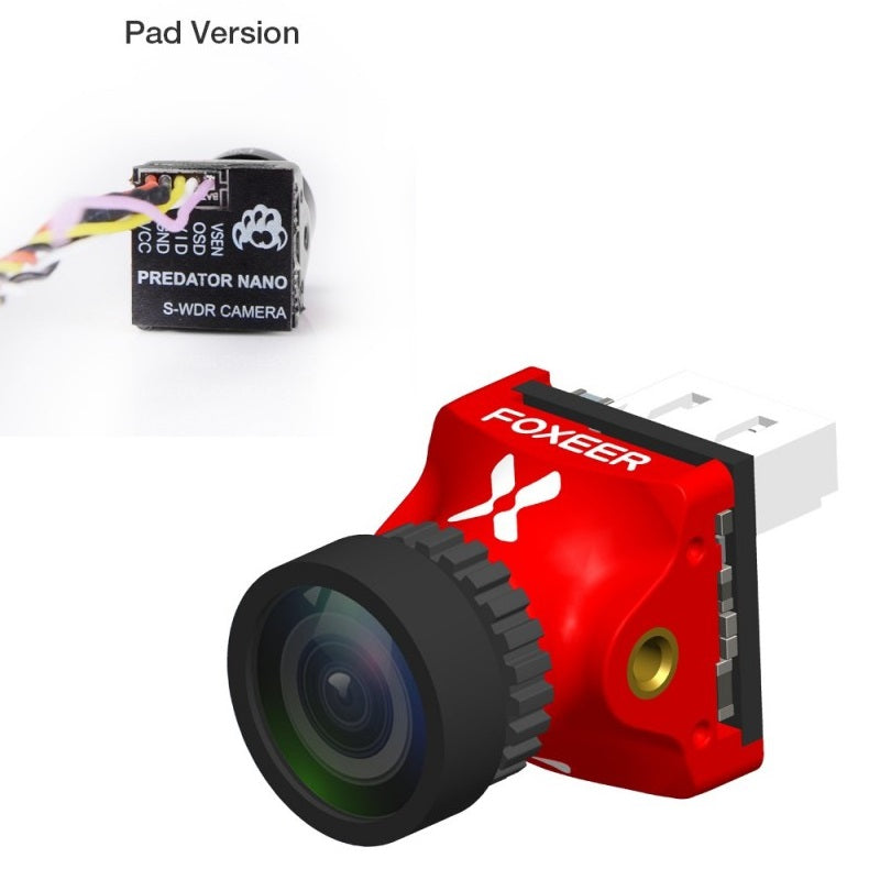 Foxeer Nano Predator 5 Racing FPV Camera 4ms Latency Super 