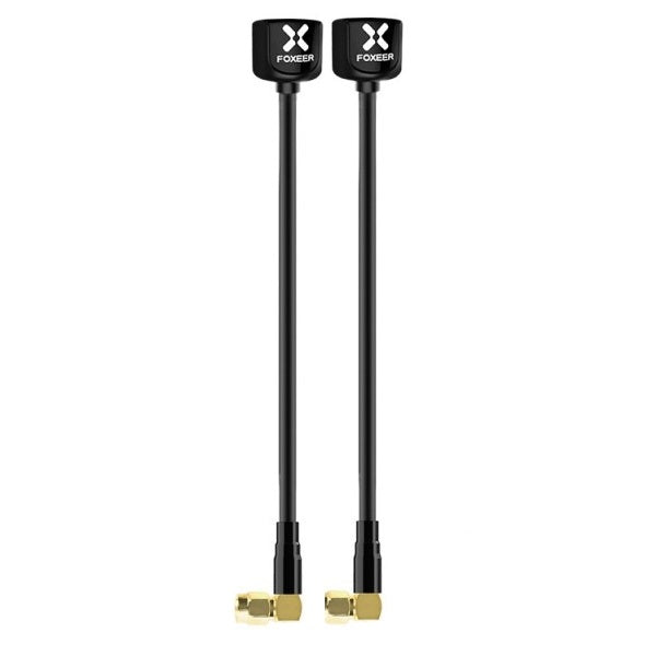 Foxeer 5.8G Lollipop 4 2.6dBi Omni Antenna 2pcs - Angle SMA 150mm RHCP (Choose Color)