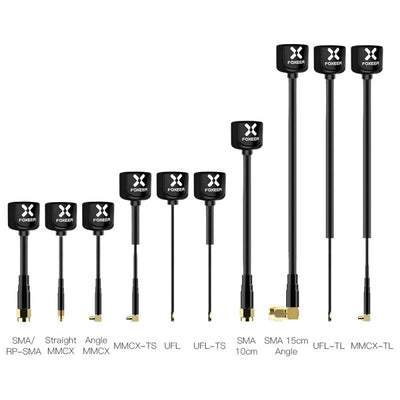Foxeer 5.8G Lollipop 4 2.6dBi Omni Antenna 2pcs - UFL 165mm RHCP (Choose Color)