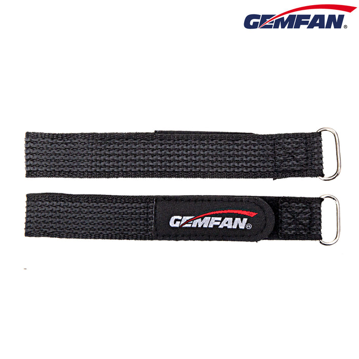 Gemfan Kevlar Battery Strap W/ Woven Rubber Grip & Metal Buckle - 530x20mm