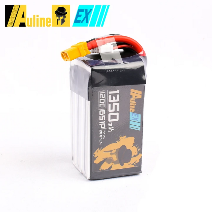 Auline EX 6S 1350mah 22.2v 120C XT60