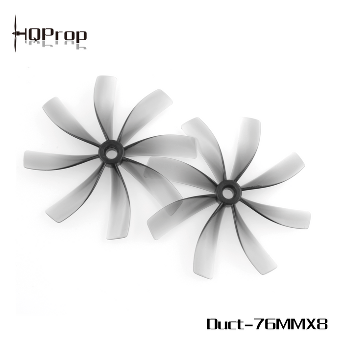 HQ Prop Ducted 76MMX8 for Cinewhoop - Poly Carbonate (2CW+2CCW)