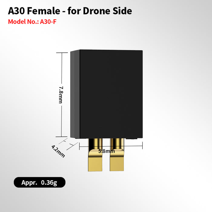 GNB A30 FPV Battery Connector 5 Pack - Choose Version