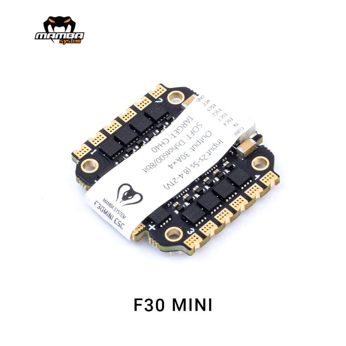 Diatone Mamba F30MINI 2-5S 4IN1 BLHELI_S DSHOT600 Electronic Speed Controller - 20x20mm