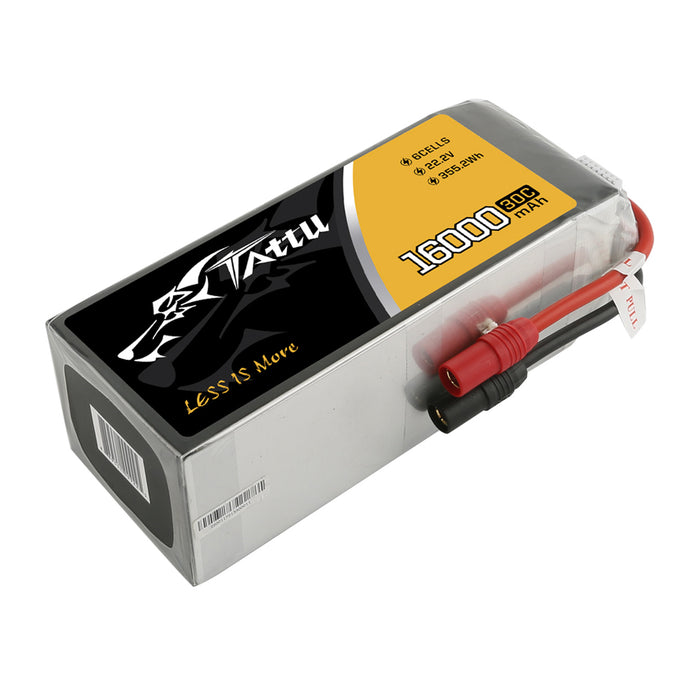 Tattu 16000mAh 30C 22.2V 6S1P Long Range/Cinelifter Lipo Battery - AS150