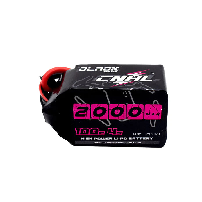 CNHL Black Series 2000MAH 14.8V 4S 100C Lipo Battery - XT60