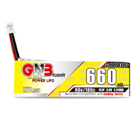 Gaoneng GNB 1S 660MAH 90C HV Li-Po Battery - PH 2.0 Cable