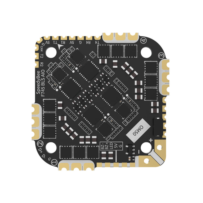 SpeedyBee F745 35A BLHeli_S 3-6S AIO Flight Controller/ESC - 25.5x25.5mm