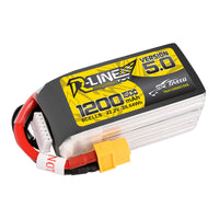 Tattu R-Line Version 5.0 1200mAh 22.2V 150C 6S1P Lipo Battery - XT60