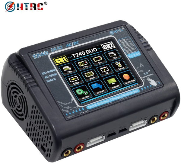 HTRC T240 DUO Multi-Charger/Discharger for LiPo LiHV LiFe Lilon