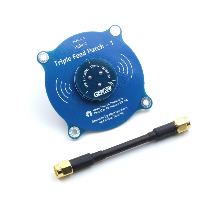 GEPRC Triple Feed Patch - 1 5.8GHz CP FPV Antenna (SMA Male)