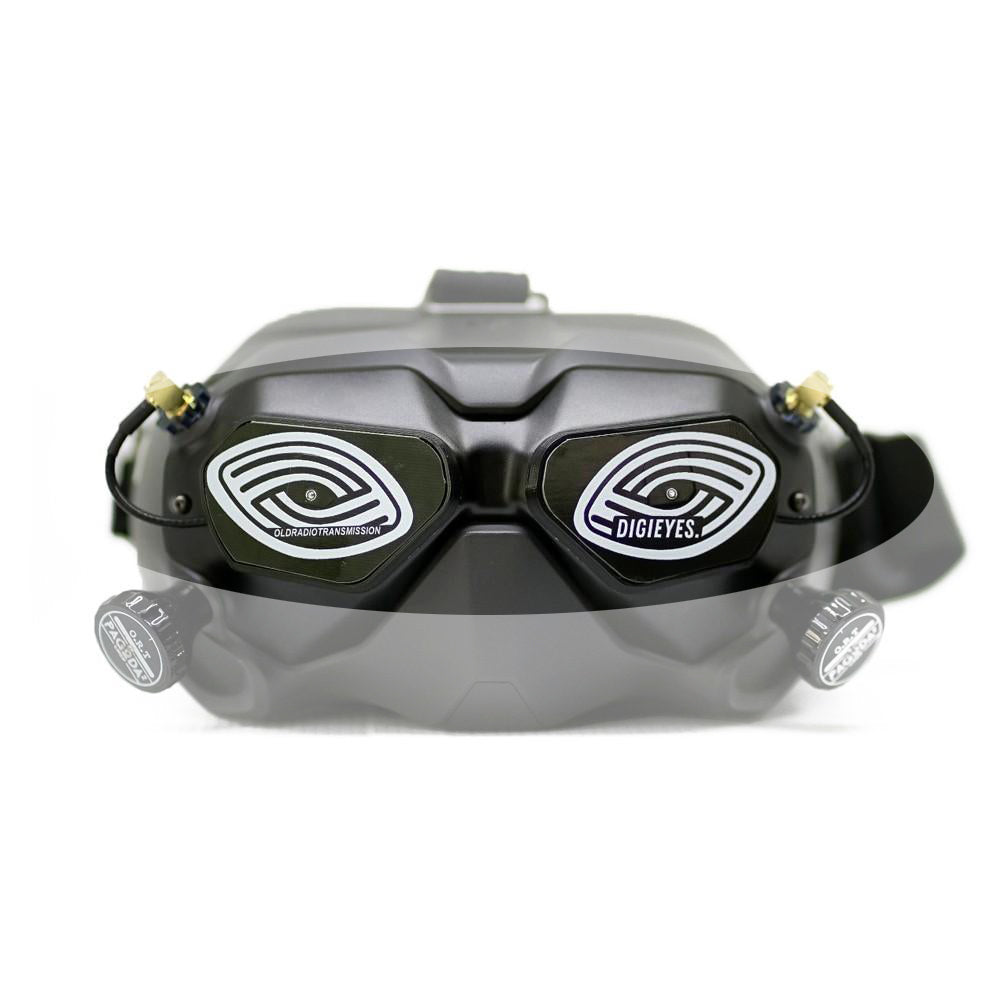 goggles v2 antenna ORT Digieyes Patch Antenna for DJI RP-SMA LHCP — Pyrodrone