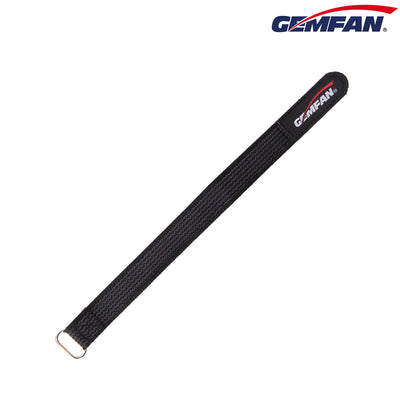 Gemfan Kevlar Battery Strap W/ Woven Rubber Grip & Metal Buckle - 530x20mm